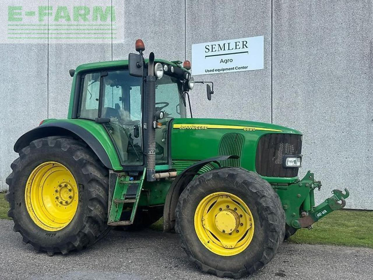 John Deere 6820 - Τρακτέρ: φωτογραφία 5 John Deere 6820 - Τρακτέρ: φωτογραφία 5