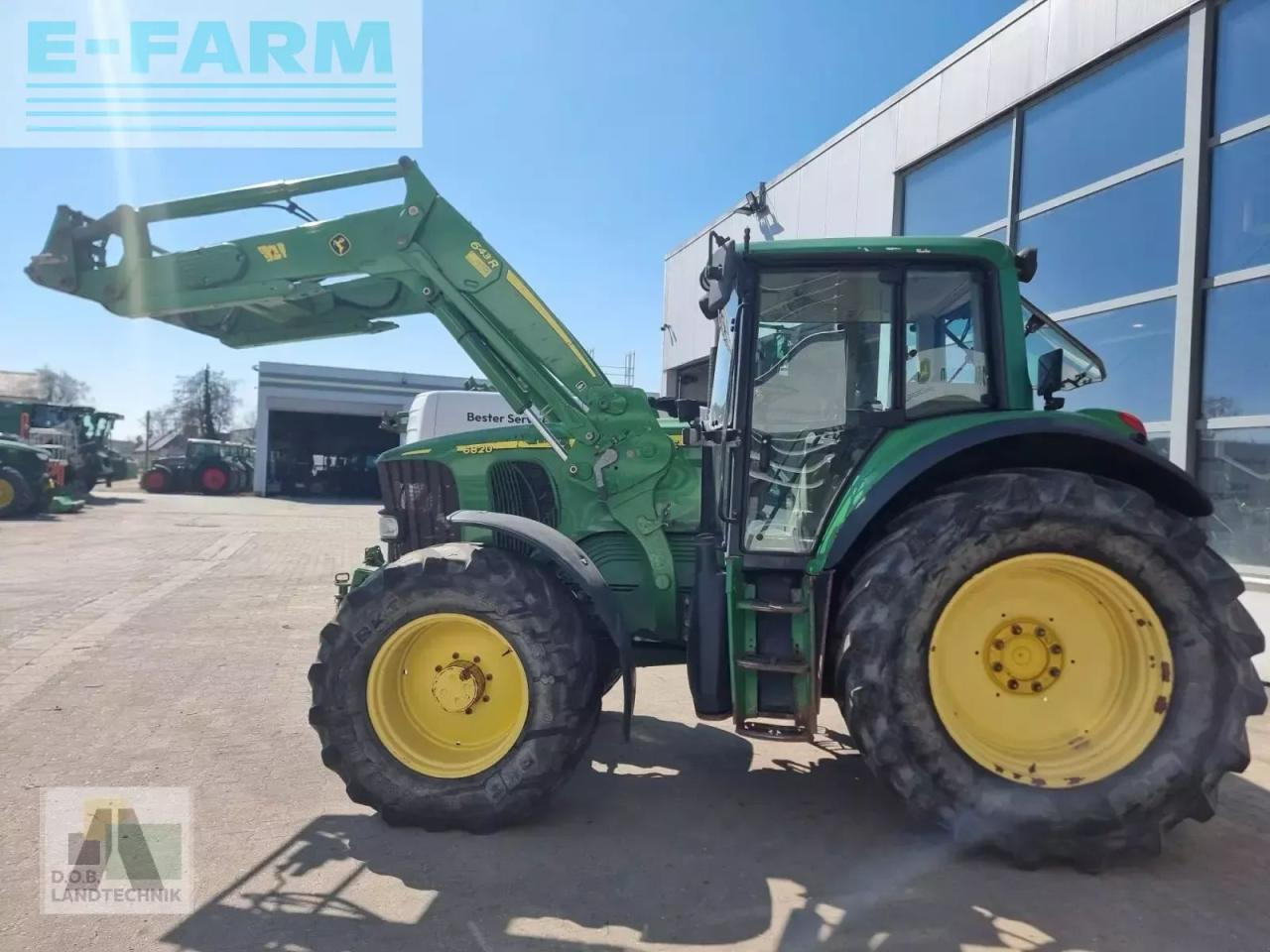 John Deere 6820 - Τρακτέρ: φωτογραφία 3 John Deere 6820 - Τρακτέρ: φωτογραφία 3