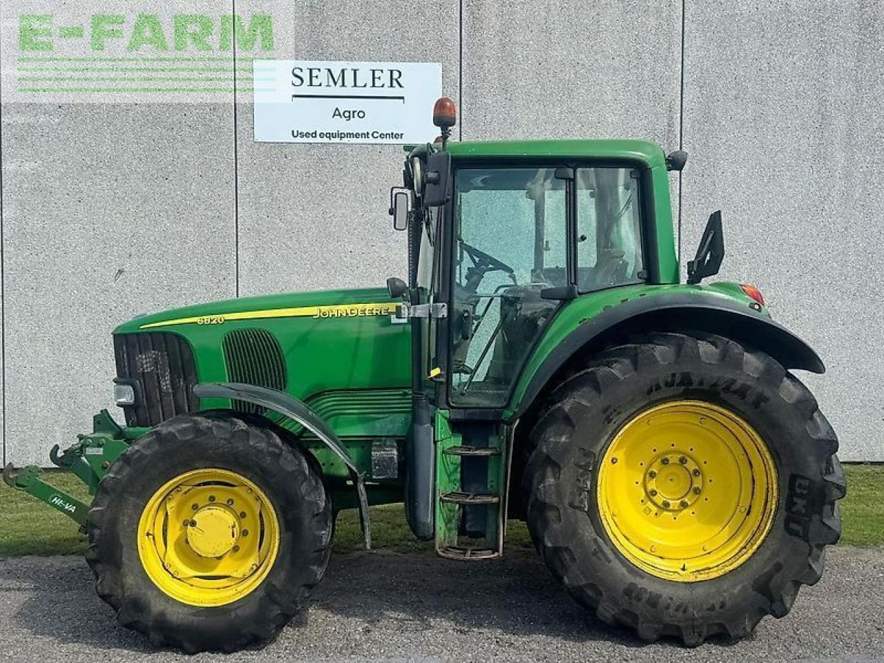 John Deere 6820 - Τρακτέρ: φωτογραφία 4 John Deere 6820 - Τρακτέρ: φωτογραφία 4
