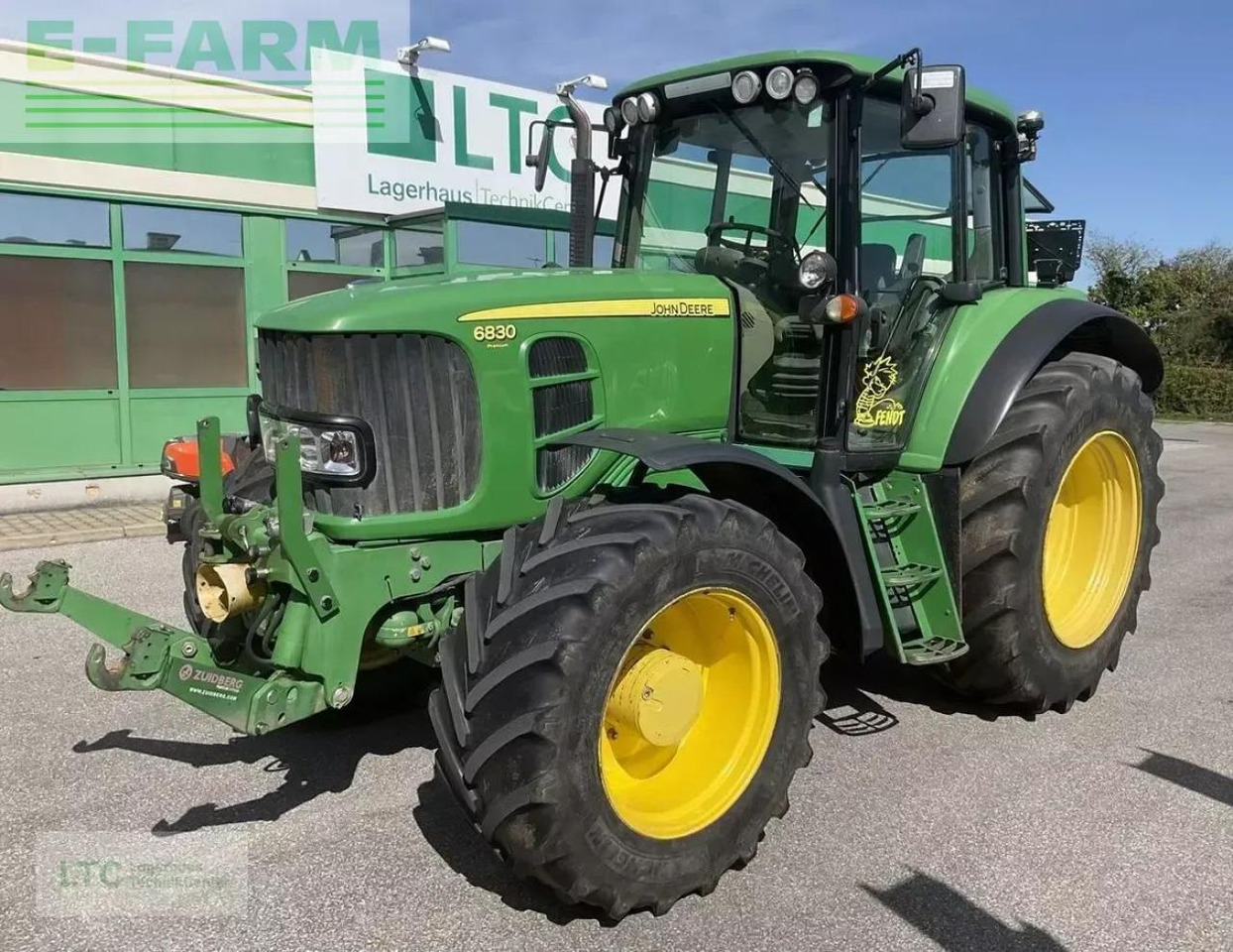John Deere 6830 - Τρακτέρ: φωτογραφία 1 John Deere 6830 - Τρακτέρ: φωτογραφία 1