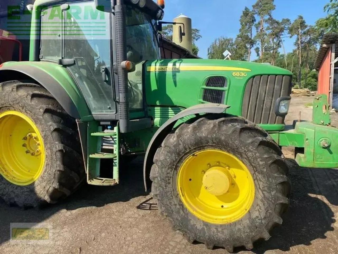 John Deere 6830 - Τρακτέρ: φωτογραφία 3 John Deere 6830 - Τρακτέρ: φωτογραφία 3