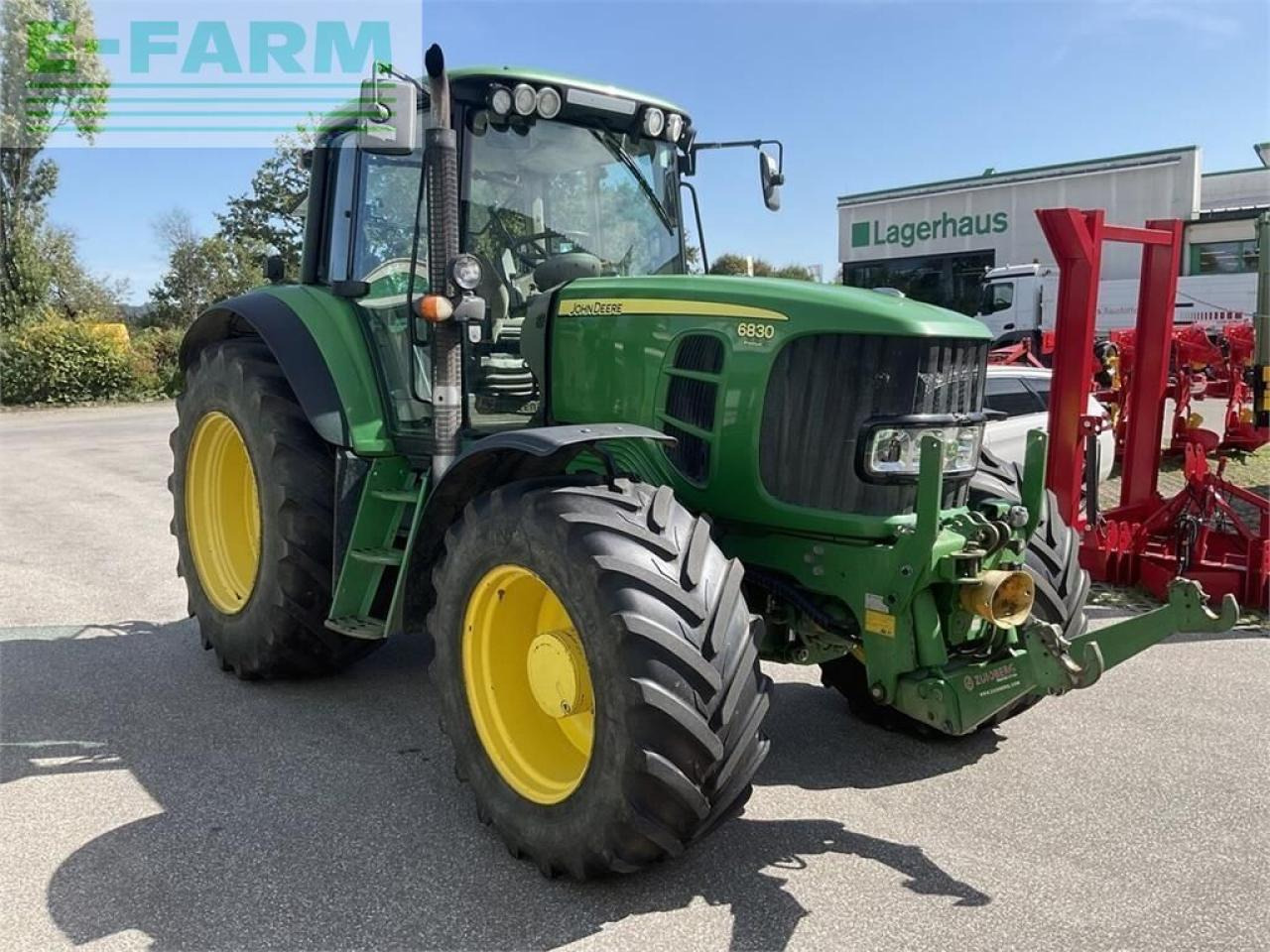 John Deere 6830 - Τρακτέρ: φωτογραφία 2 John Deere 6830 - Τρακτέρ: φωτογραφία 2