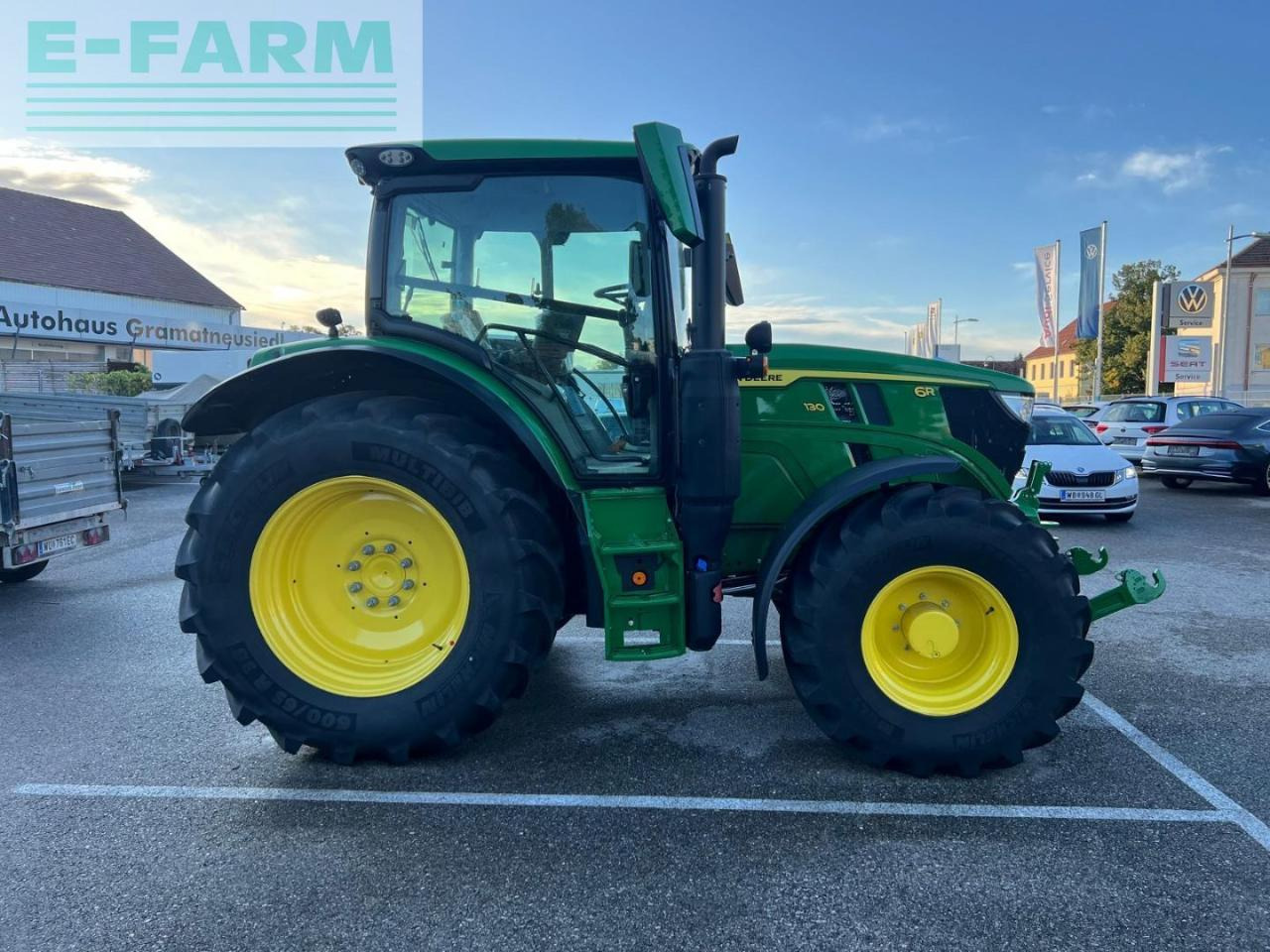 John Deere 6R 130 - Τρακτέρ: φωτογραφία 5 John Deere 6R 130 - Τρακτέρ: φωτογραφία 5