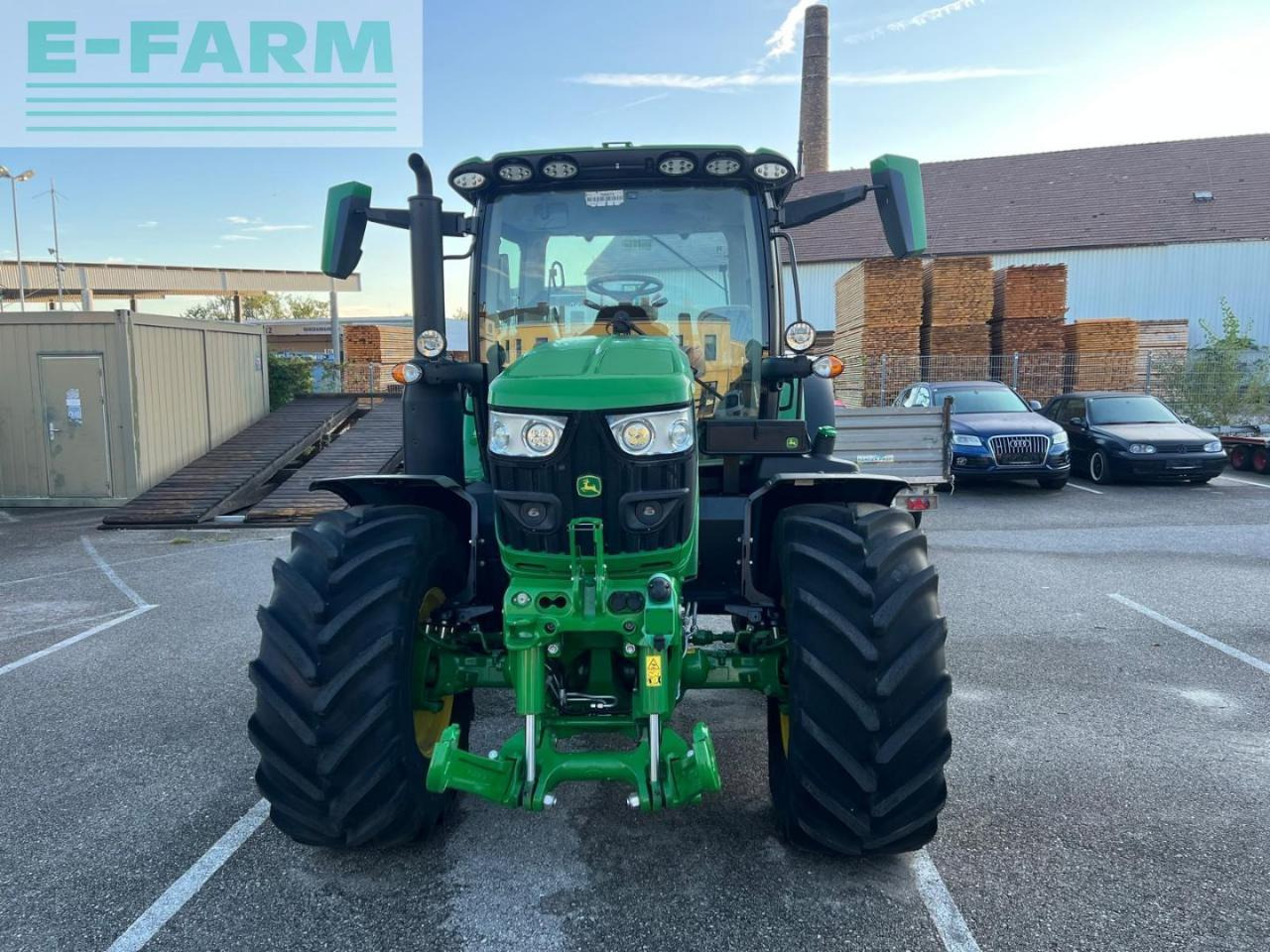 John Deere 6R 130 - Τρακτέρ: φωτογραφία 3 John Deere 6R 130 - Τρακτέρ: φωτογραφία 3