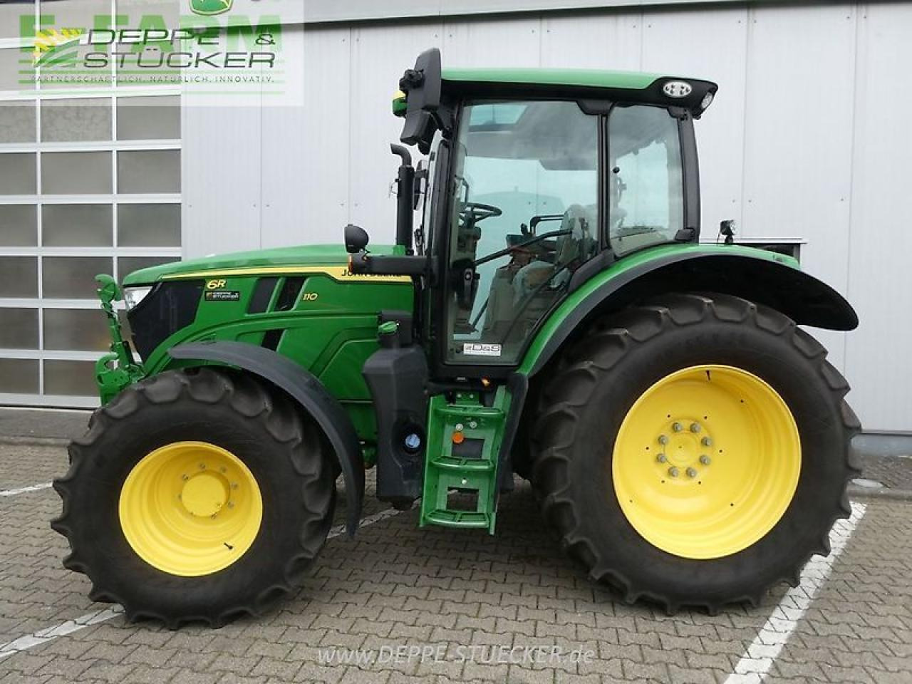 John Deere 6r 110 - Τρακτέρ: φωτογραφία 1 John Deere 6r 110 - Τρακτέρ: φωτογραφία 1