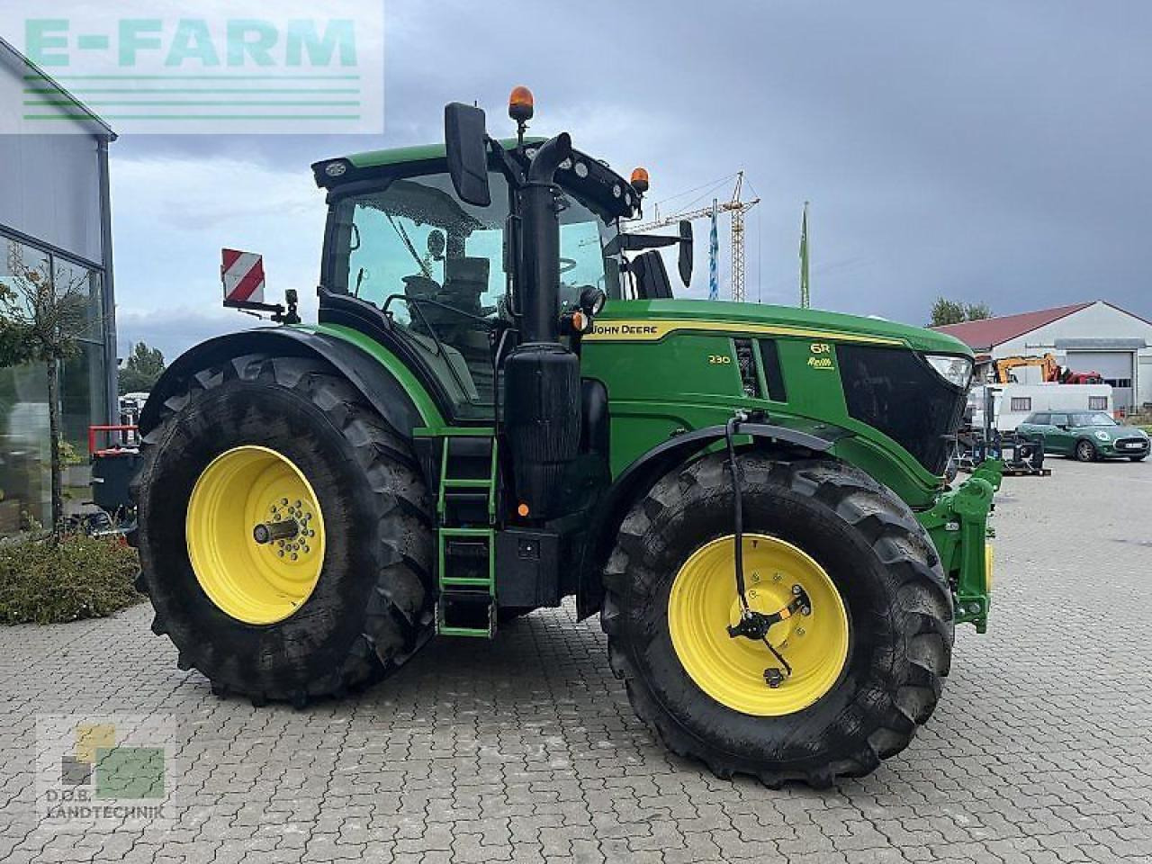 John Deere 6r 230 - Τρακτέρ: φωτογραφία 4 John Deere 6r 230 - Τρακτέρ: φωτογραφία 4