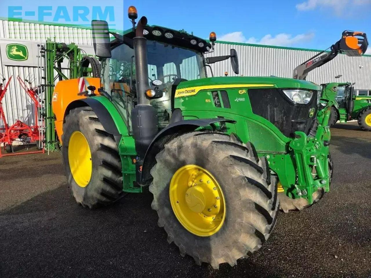 John Deere 6r155 - Τρακτέρ: φωτογραφία 4 John Deere 6r155 - Τρακτέρ: φωτογραφία 4