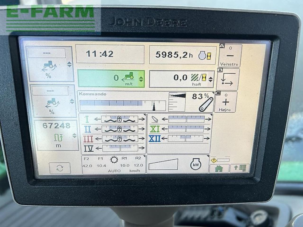 John Deere 7280r - Τρακτέρ: φωτογραφία 5 John Deere 7280r - Τρακτέρ: φωτογραφία 5