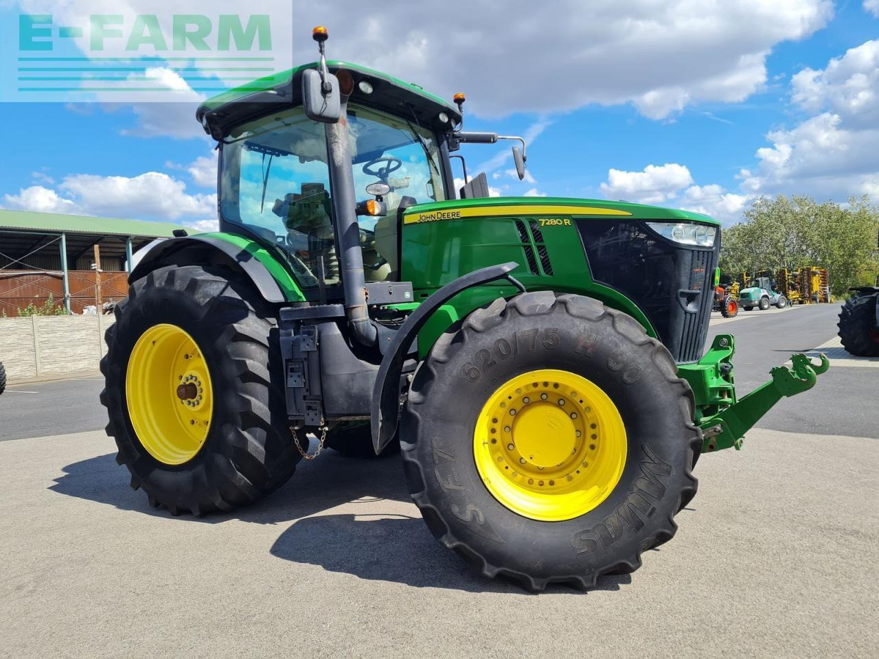 John Deere 7280r - Τρακτέρ: φωτογραφία 5 John Deere 7280r - Τρακτέρ: φωτογραφία 5
