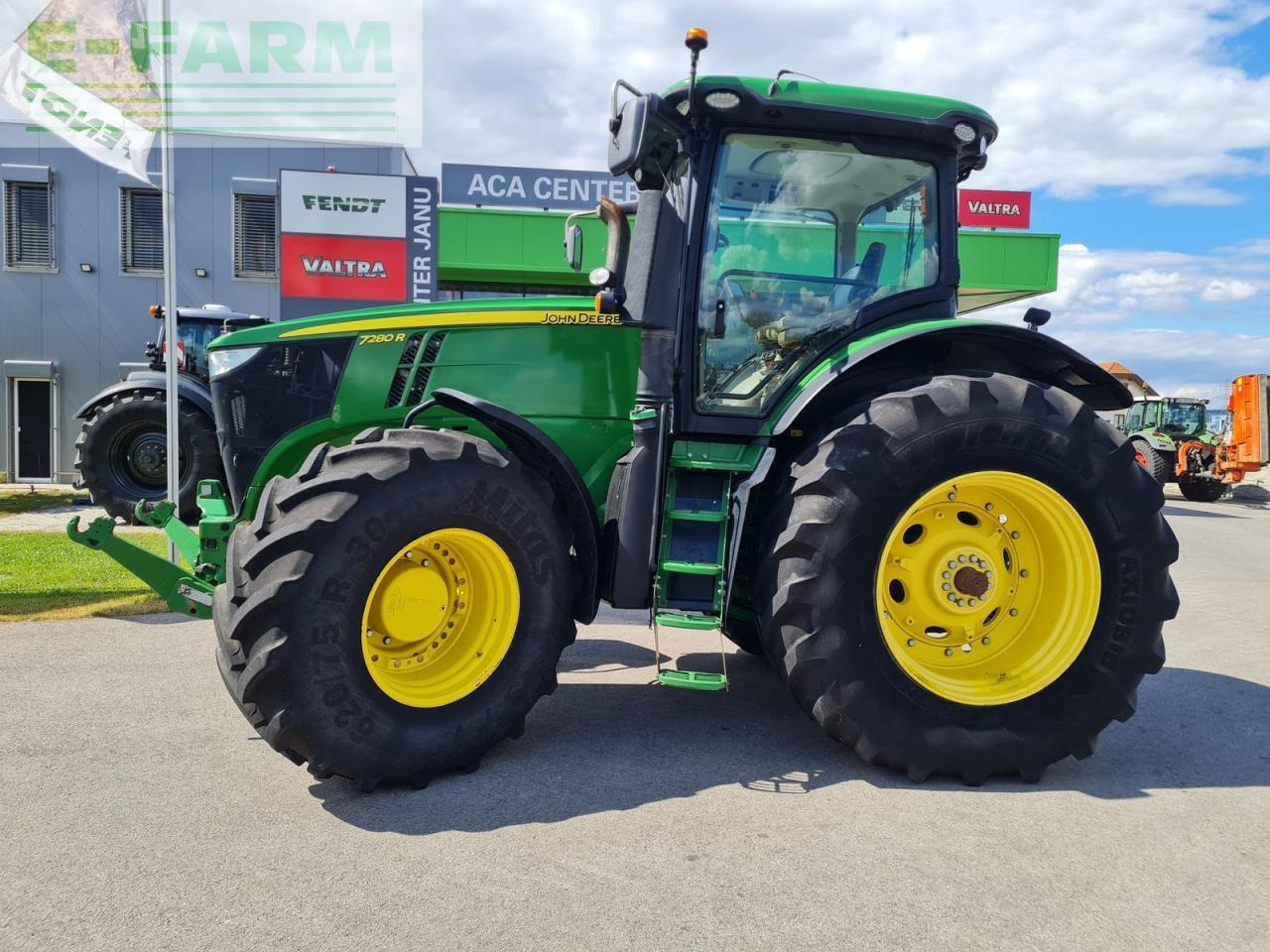 John Deere 7280r - Τρακτέρ: φωτογραφία 3 John Deere 7280r - Τρακτέρ: φωτογραφία 3