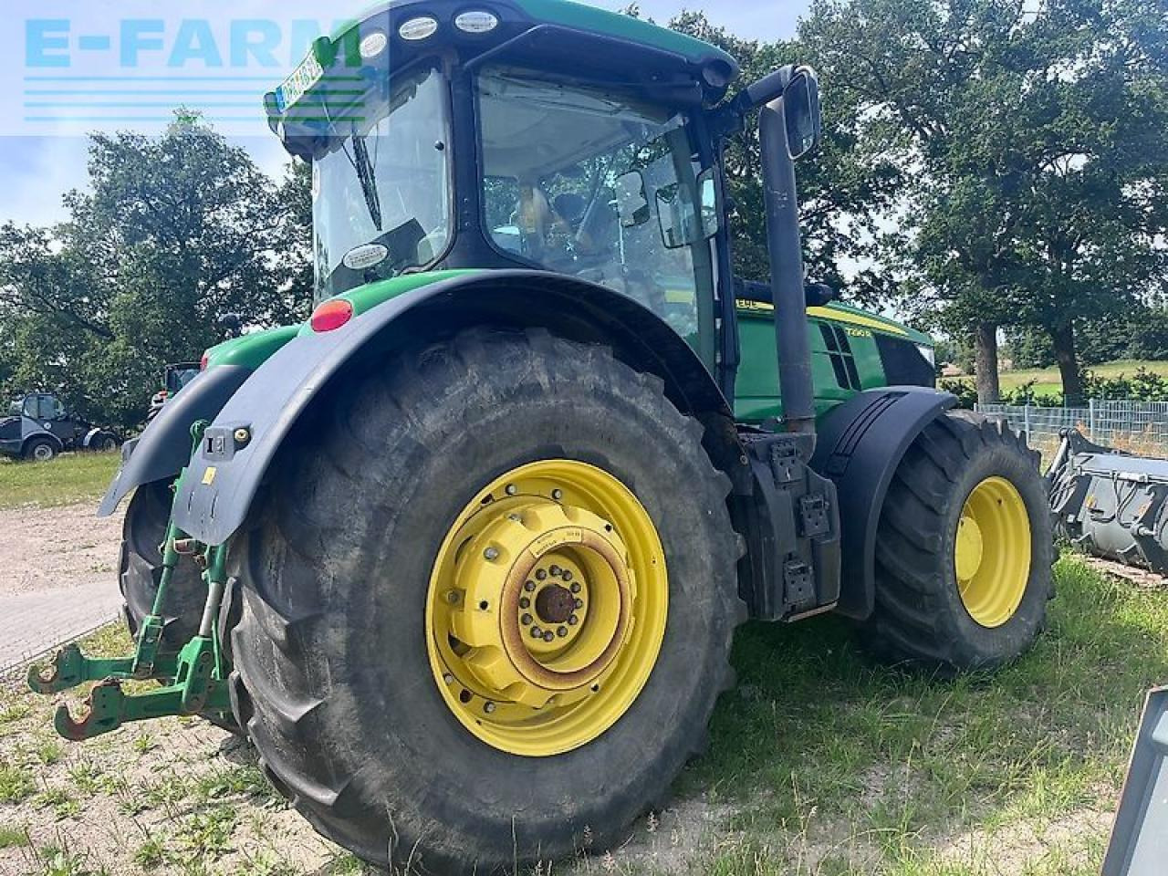 Τρακτέρ John Deere 7290r: φωτογραφία 11 Τρακτέρ John Deere 7290r: φωτογραφία 11