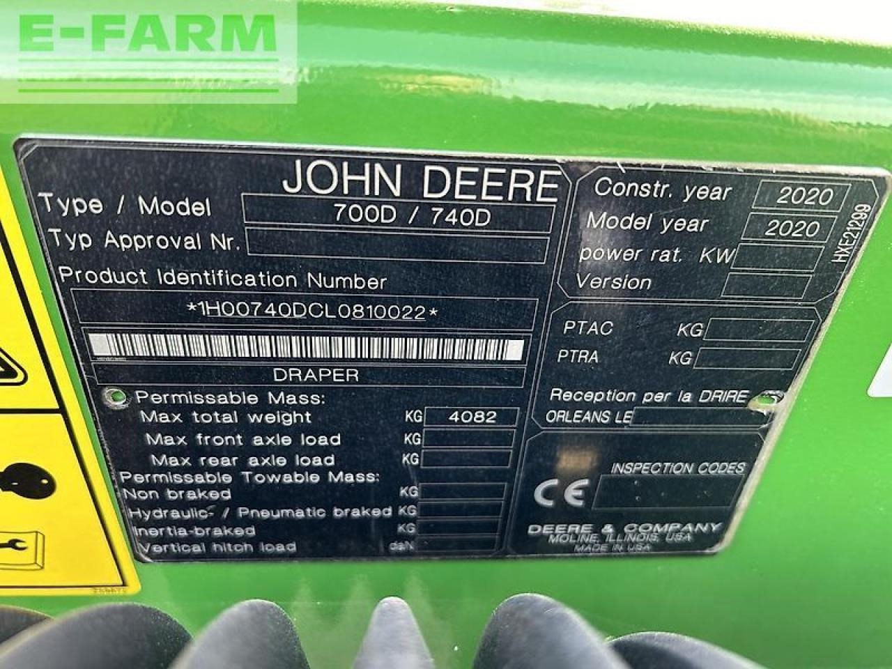 John Deere 740d - Εξαρτηματα - Ενσιρωτική μηχανή: φωτογραφία 4 John Deere 740d - Εξαρτηματα - Ενσιρωτική μηχανή: φωτογραφία 4