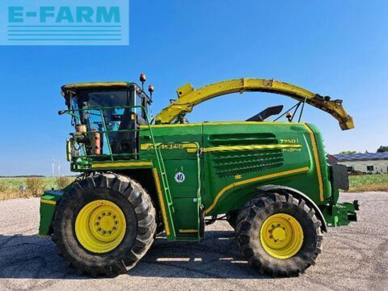 John Deere 7750 - Ενσιρωτική μηχανή: φωτογραφία 1 John Deere 7750 - Ενσιρωτική μηχανή: φωτογραφία 1