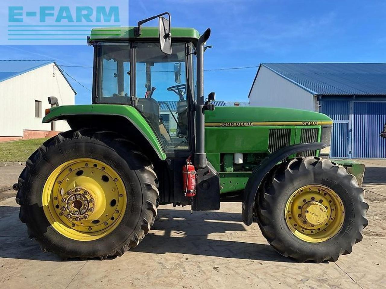 John Deere 7800 - Τρακτέρ: φωτογραφία 4 John Deere 7800 - Τρακτέρ: φωτογραφία 4