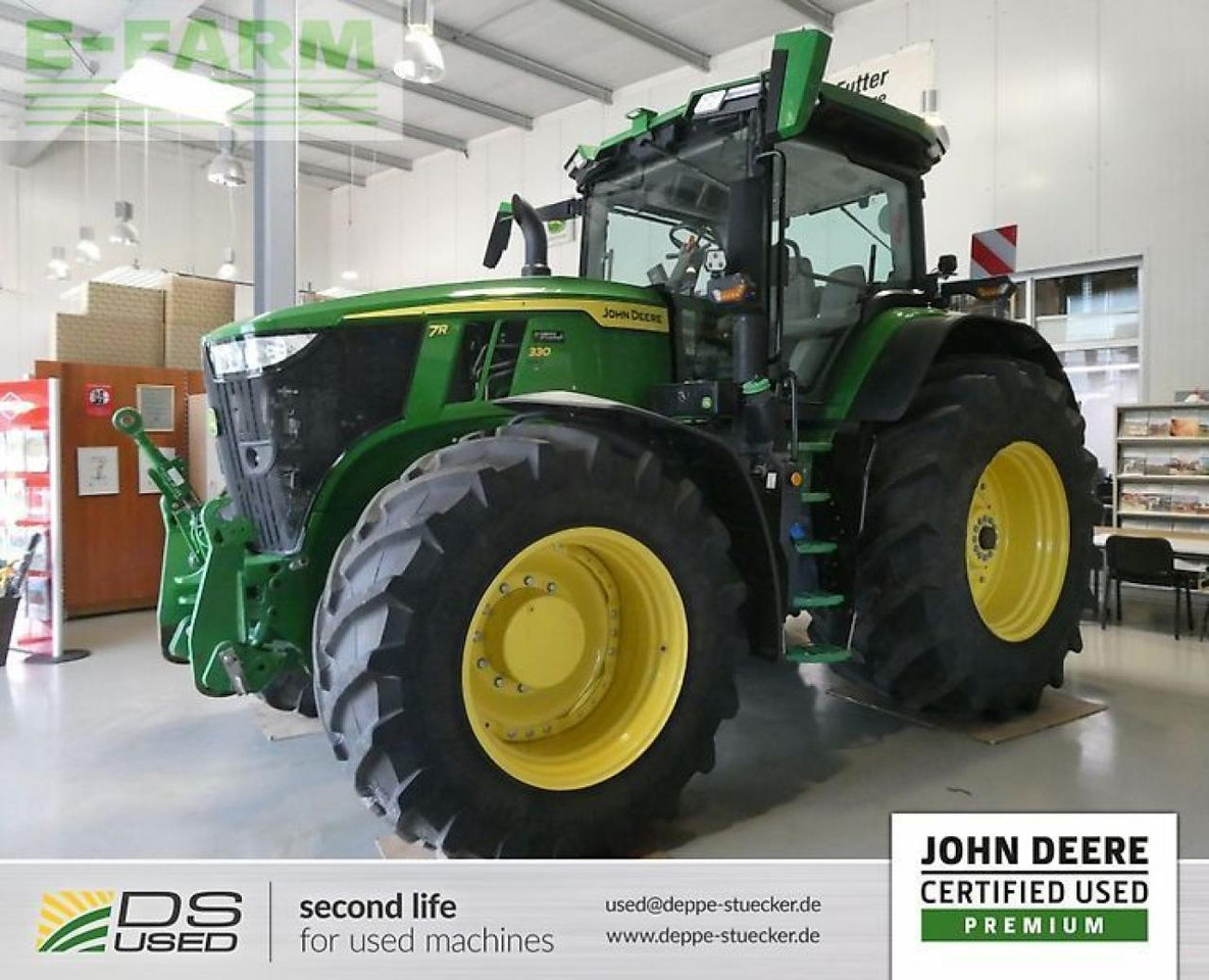John Deere 7r 330 - Τρακτέρ: φωτογραφία 1 John Deere 7r 330 - Τρακτέρ: φωτογραφία 1