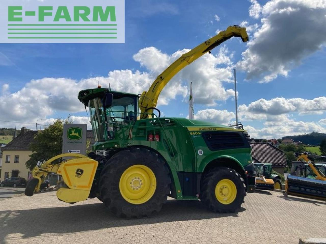 John Deere 8600 - Ενσιρωτική μηχανή: φωτογραφία 1 John Deere 8600 - Ενσιρωτική μηχανή: φωτογραφία 1