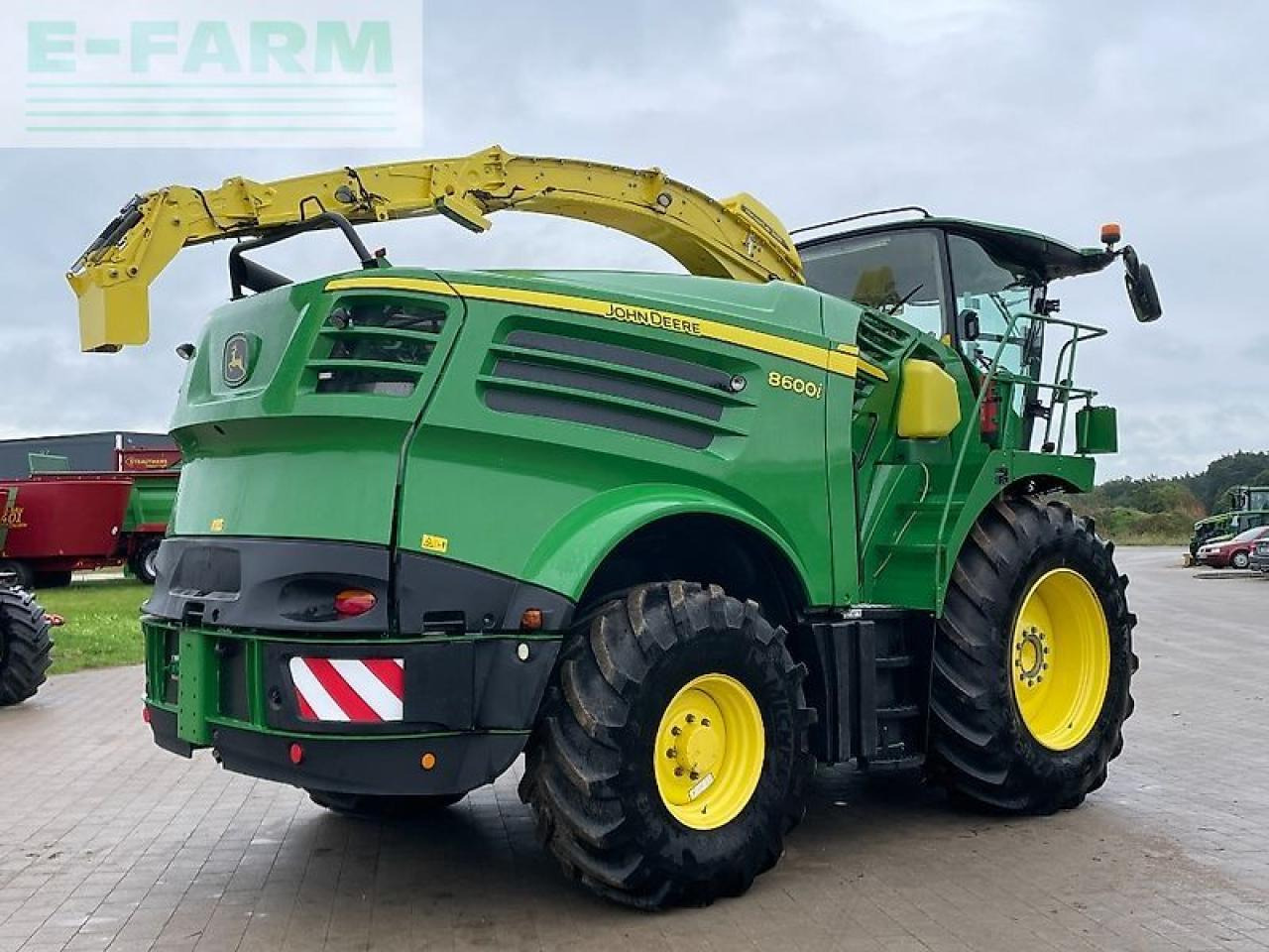 John Deere 8600 - Ενσιρωτική μηχανή: φωτογραφία 4 John Deere 8600 - Ενσιρωτική μηχανή: φωτογραφία 4