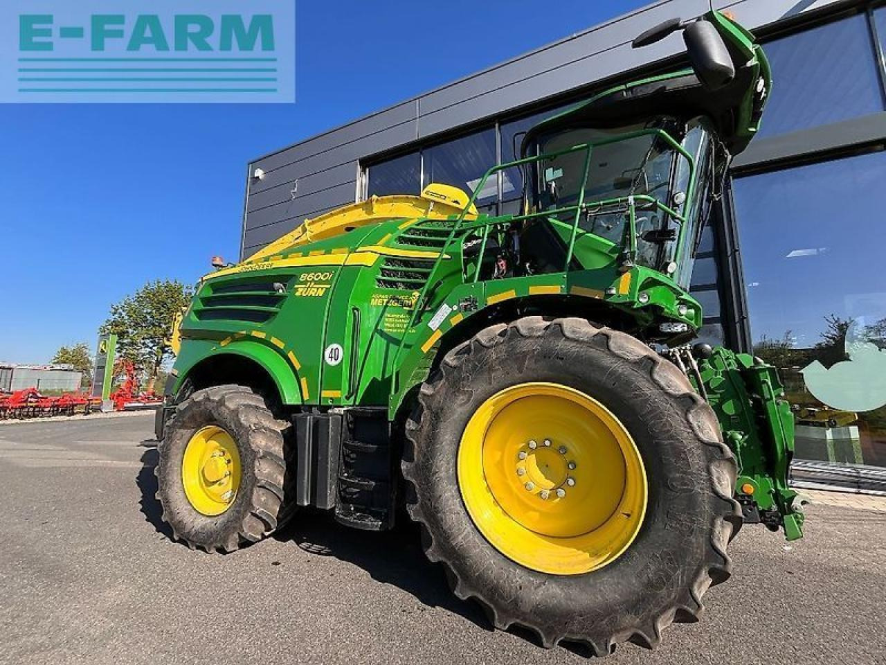 John Deere 8600 - Ενσιρωτική μηχανή: φωτογραφία 1 John Deere 8600 - Ενσιρωτική μηχανή: φωτογραφία 1