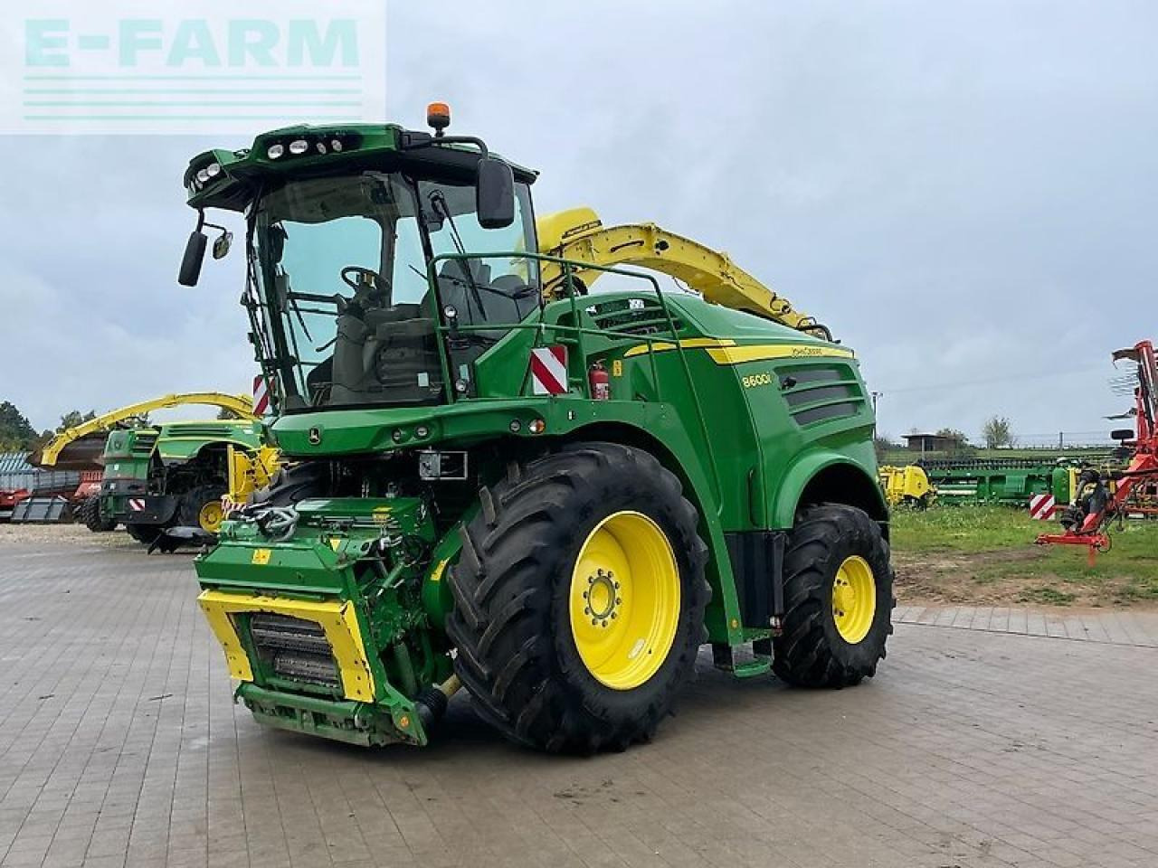 John Deere 8600 - Ενσιρωτική μηχανή: φωτογραφία 1 John Deere 8600 - Ενσιρωτική μηχανή: φωτογραφία 1