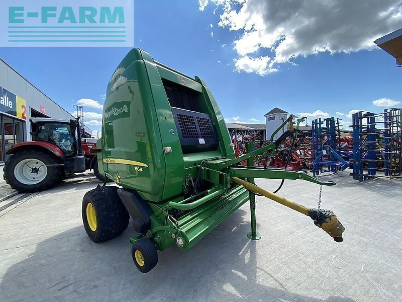 John Deere 864 - Χορτοδετική μηχανή τετράγωνες μπάλες: φωτογραφία 3 John Deere 864 - Χορτοδετική μηχανή τετράγωνες μπάλες: φωτογραφία 3