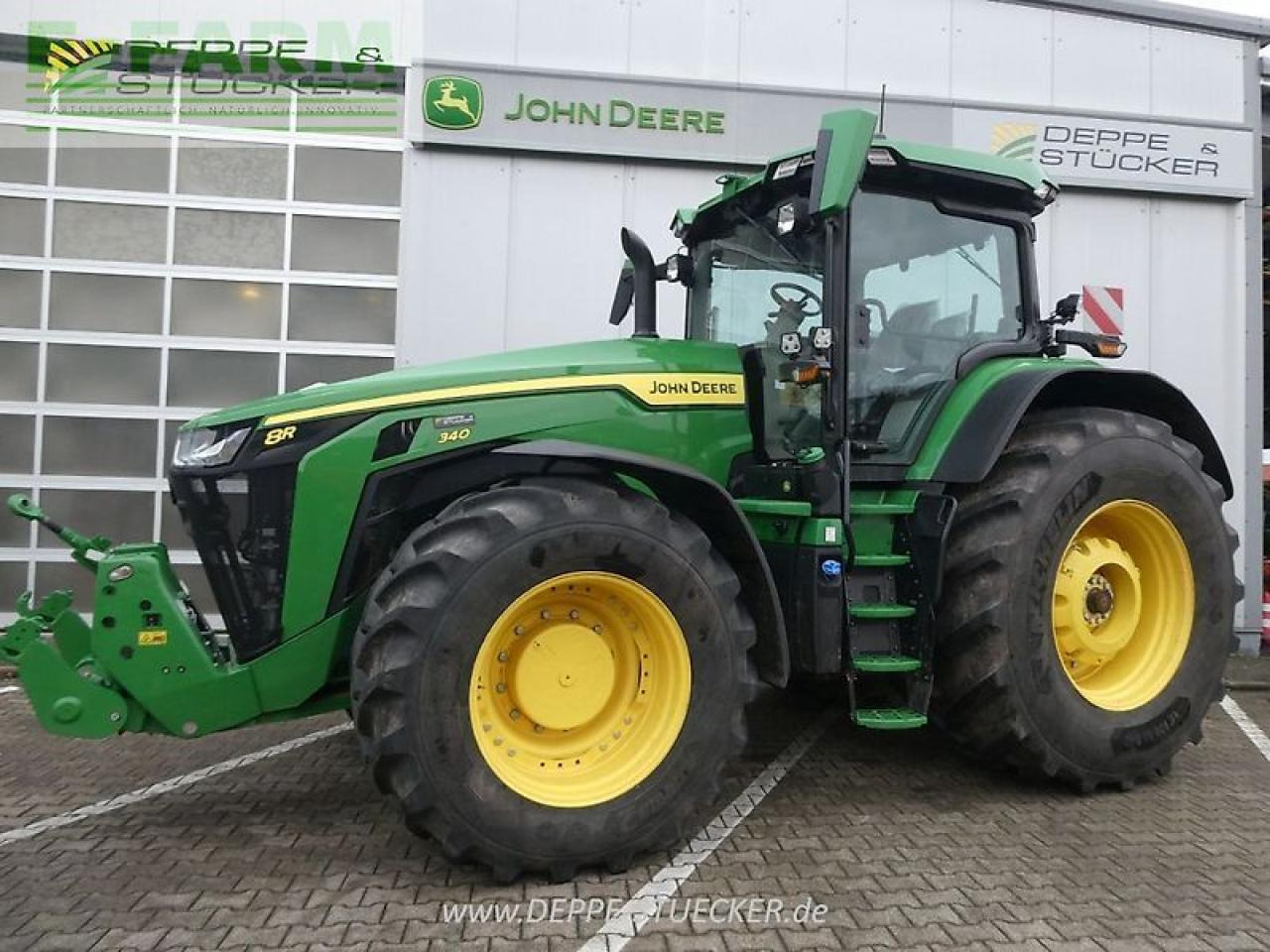John Deere 8r 340 - Τρακτέρ: φωτογραφία 1 John Deere 8r 340 - Τρακτέρ: φωτογραφία 1