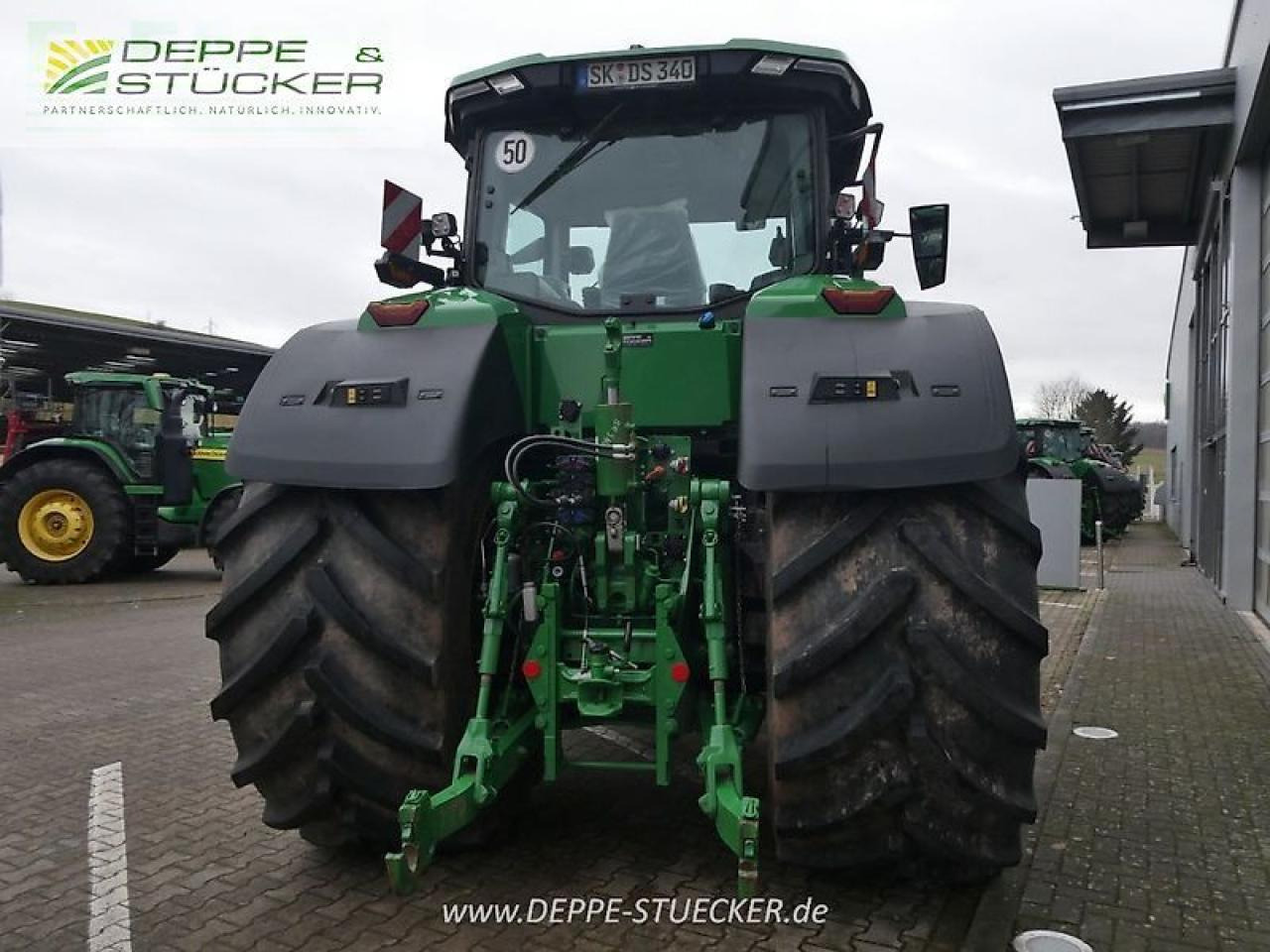 John Deere 8r 340 - Τρακτέρ: φωτογραφία 3 John Deere 8r 340 - Τρακτέρ: φωτογραφία 3