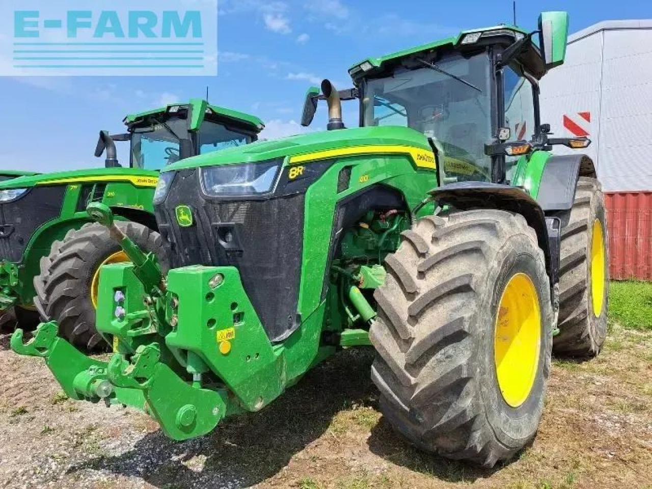 John Deere 8r 410 - Τρακτέρ: φωτογραφία 1 John Deere 8r 410 - Τρακτέρ: φωτογραφία 1
