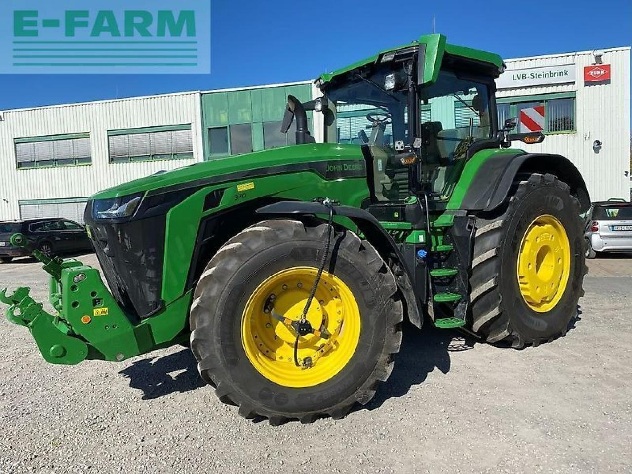 John Deere 8r370 - Τρακτέρ: φωτογραφία 1 John Deere 8r370 - Τρακτέρ: φωτογραφία 1