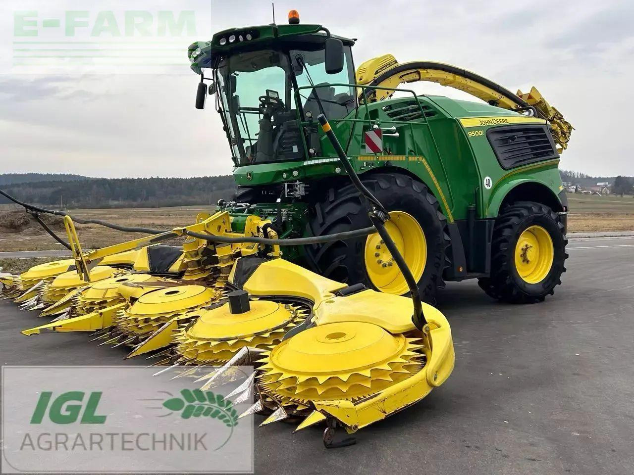 John Deere 9500i - Ενσιρωτική μηχανή: φωτογραφία 1 John Deere 9500i - Ενσιρωτική μηχανή: φωτογραφία 1