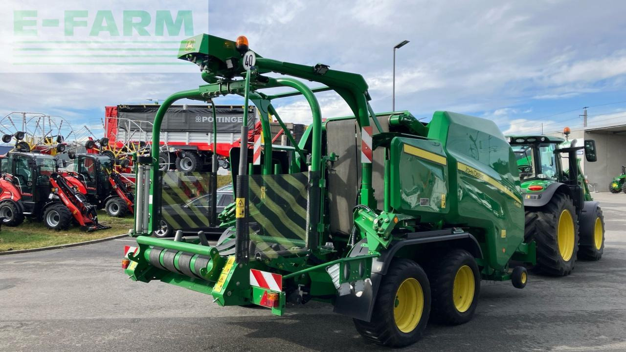 Χορτοδετική μηχανή τετράγωνες μπάλες John Deere C451R: φωτογραφία 8