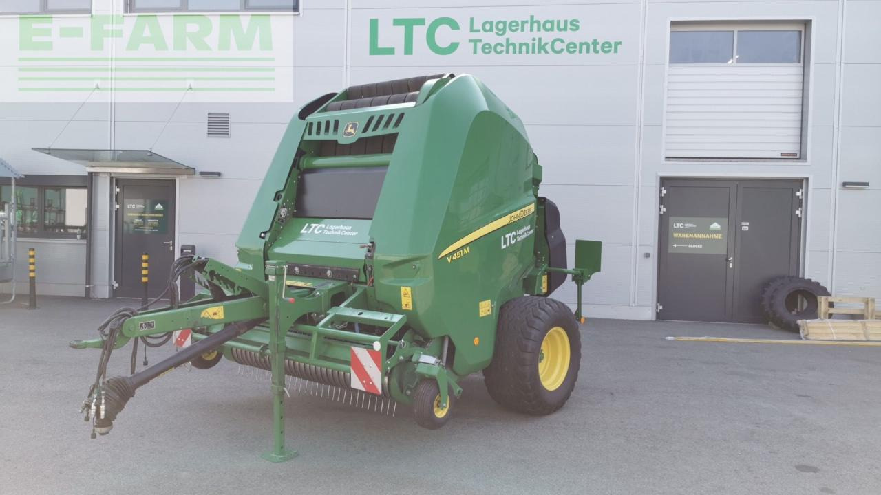 John Deere V 451 M HC25 - Χορτοδετική μηχανή τετράγωνες μπάλες: φωτογραφία 1 John Deere V 451 M HC25 - Χορτοδετική μηχανή τετράγωνες μπάλες: φωτογραφία 1