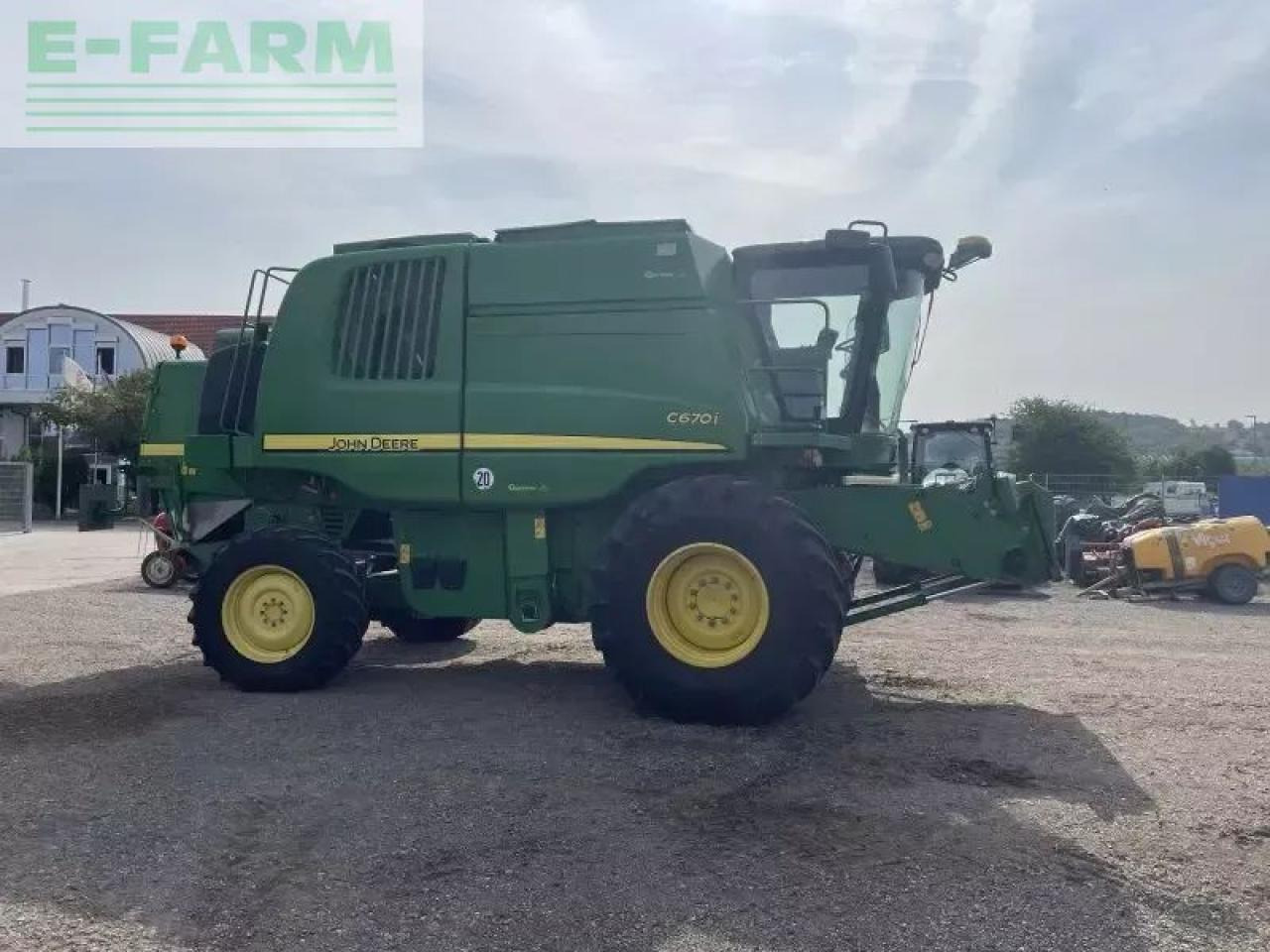 John Deere c670i - Θεριζοαλωνιστική μηχανή: φωτογραφία 5 John Deere c670i - Θεριζοαλωνιστική μηχανή: φωτογραφία 5