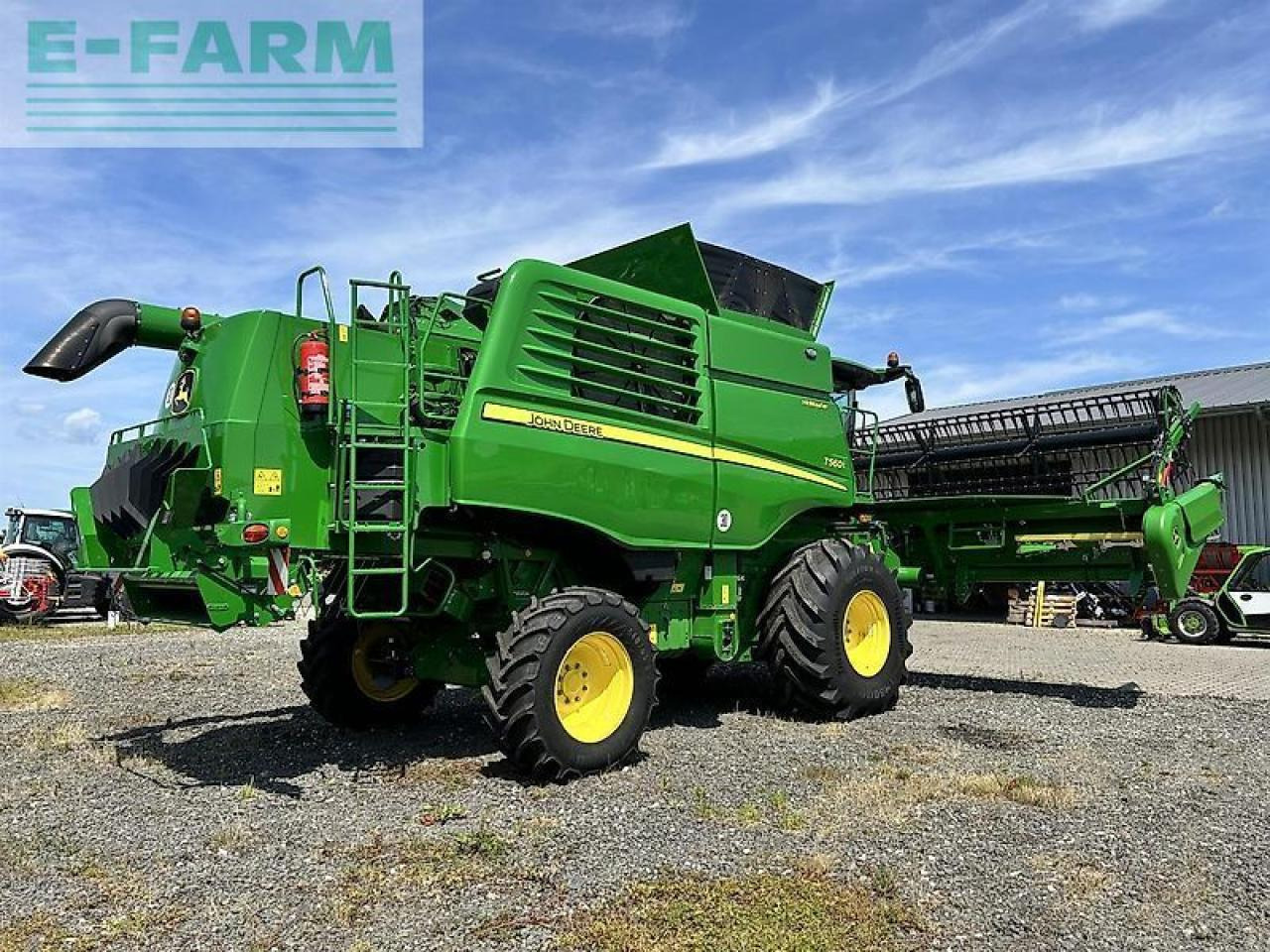 John Deere t560 hm demo - Θεριζοαλωνιστική μηχανή: φωτογραφία 5 John Deere t560 hm demo - Θεριζοαλωνιστική μηχανή: φωτογραφία 5
