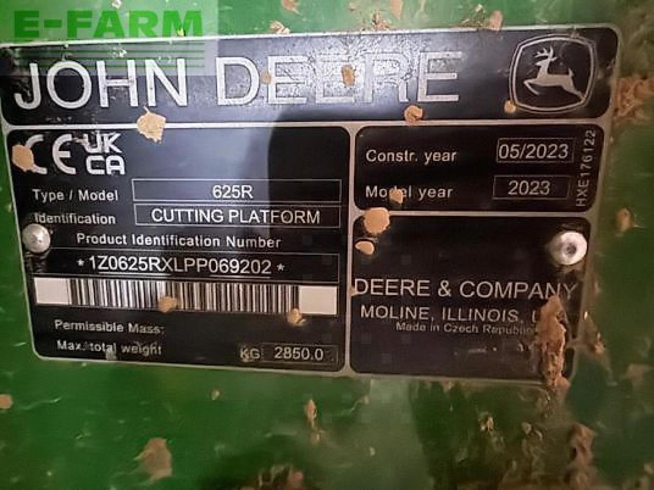 John Deere t660 - Θεριζοαλωνιστική μηχανή: φωτογραφία 5 John Deere t660 - Θεριζοαλωνιστική μηχανή: φωτογραφία 5