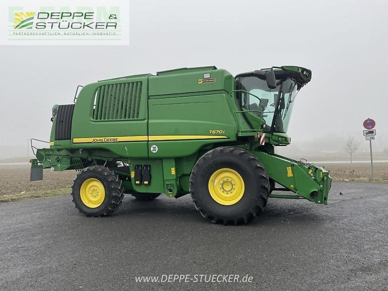John Deere t670 mit 622r - Θεριζοαλωνιστική μηχανή: φωτογραφία 3 John Deere t670 mit 622r - Θεριζοαλωνιστική μηχανή: φωτογραφία 3