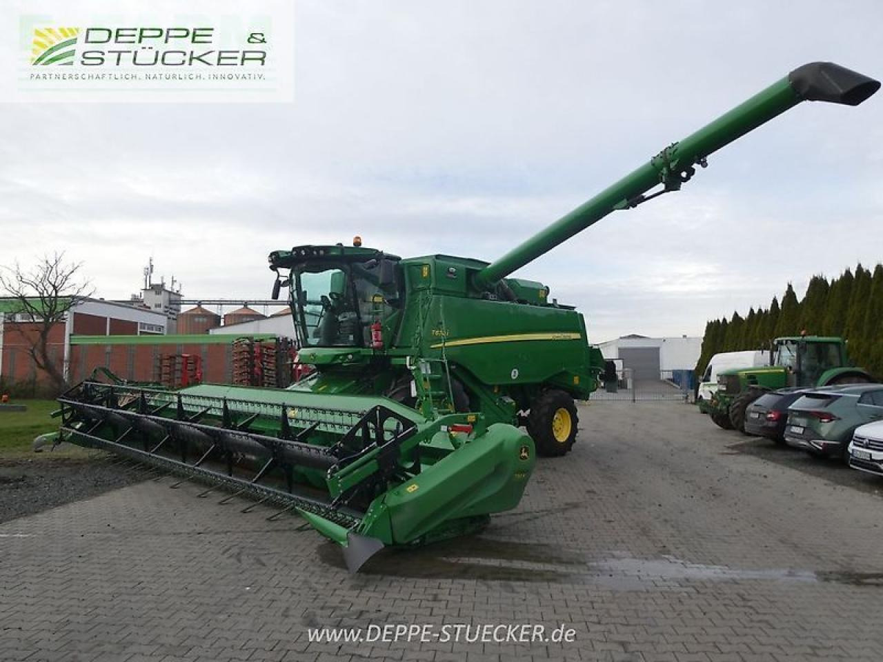 John Deere t670 mit 730x - Θεριζοαλωνιστική μηχανή: φωτογραφία 1 John Deere t670 mit 730x - Θεριζοαλωνιστική μηχανή: φωτογραφία 1