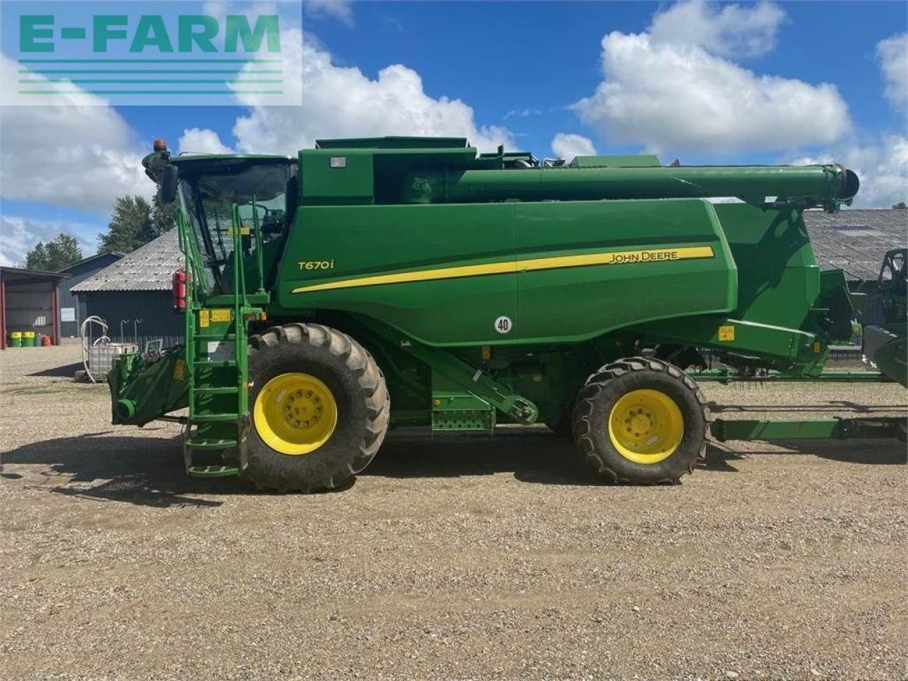 John Deere t670i - Θεριζοαλωνιστική μηχανή: φωτογραφία 2 John Deere t670i - Θεριζοαλωνιστική μηχανή: φωτογραφία 2