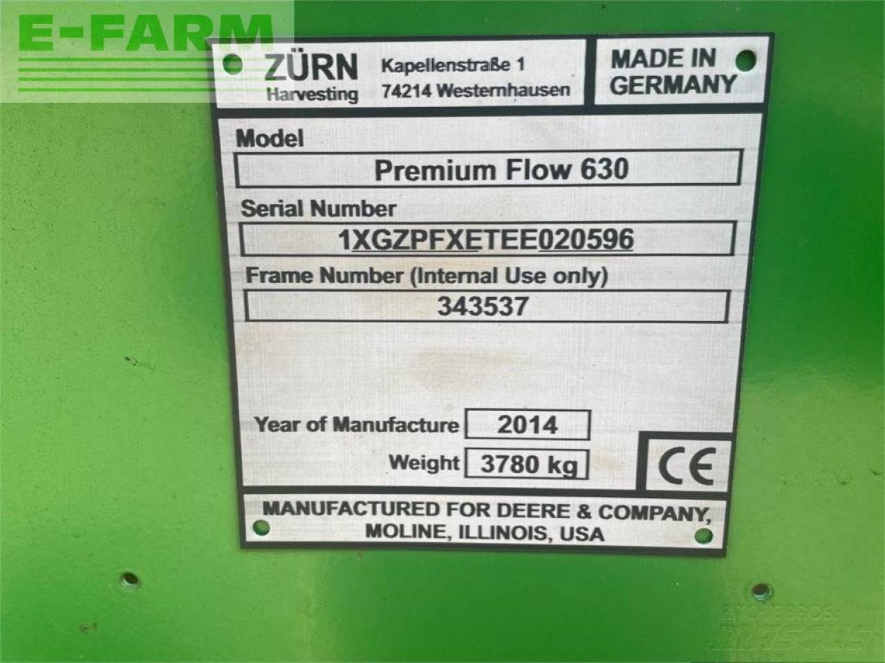 John Deere t670i - Θεριζοαλωνιστική μηχανή: φωτογραφία 3 John Deere t670i - Θεριζοαλωνιστική μηχανή: φωτογραφία 3