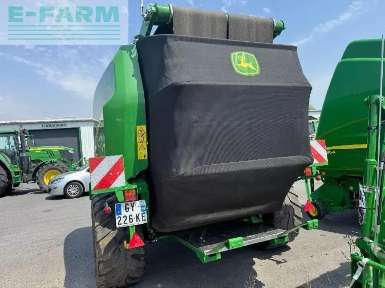 John Deere v461r - Χορτοδετική μηχανή τετράγωνες μπάλες: φωτογραφία 3 John Deere v461r - Χορτοδετική μηχανή τετράγωνες μπάλες: φωτογραφία 3