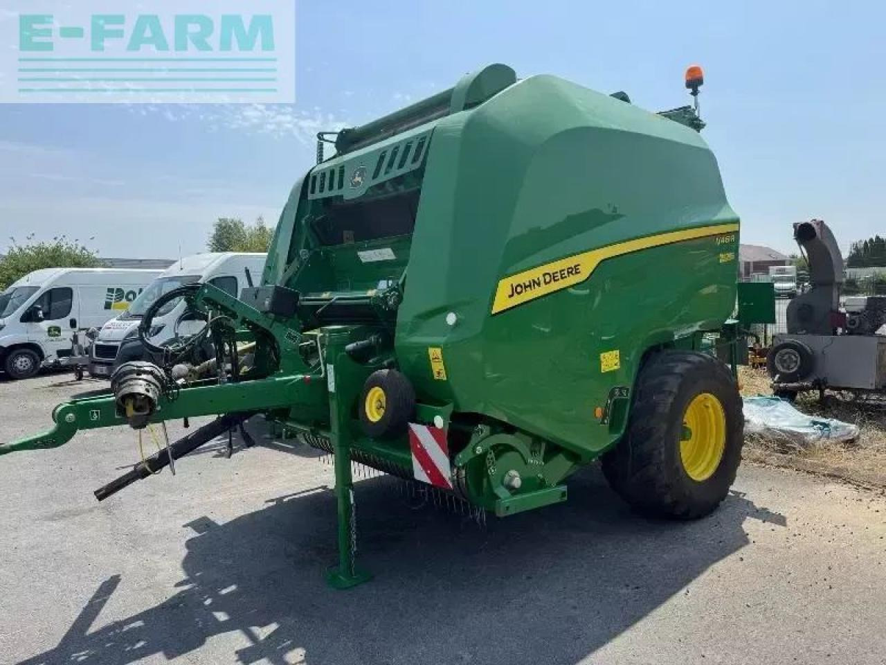 John Deere v461r - Χορτοδετική μηχανή τετράγωνες μπάλες: φωτογραφία 1 John Deere v461r - Χορτοδετική μηχανή τετράγωνες μπάλες: φωτογραφία 1