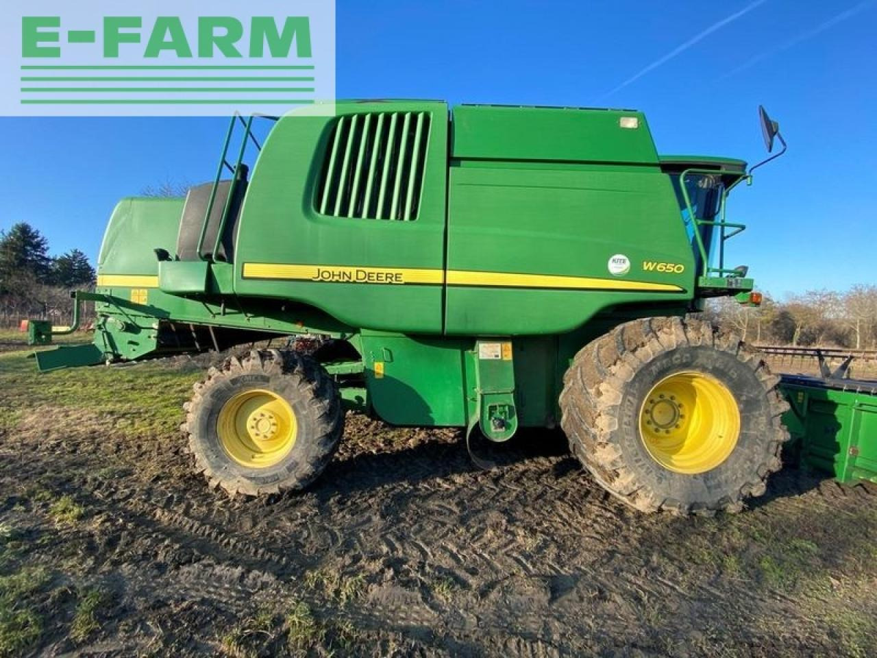 John Deere w650 - Θεριζοαλωνιστική μηχανή: φωτογραφία 4 John Deere w650 - Θεριζοαλωνιστική μηχανή: φωτογραφία 4