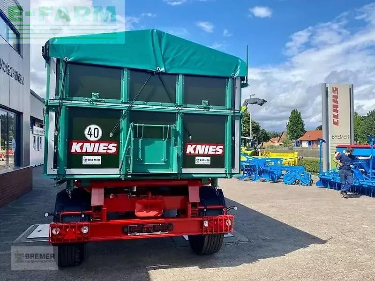 Knies kd 180 - Ανατρεπόμενη ρυμούλκα για τρακτέρ: φωτογραφία 2 Knies kd 180 - Ανατρεπόμενη ρυμούλκα για τρακτέρ: φωτογραφία 2