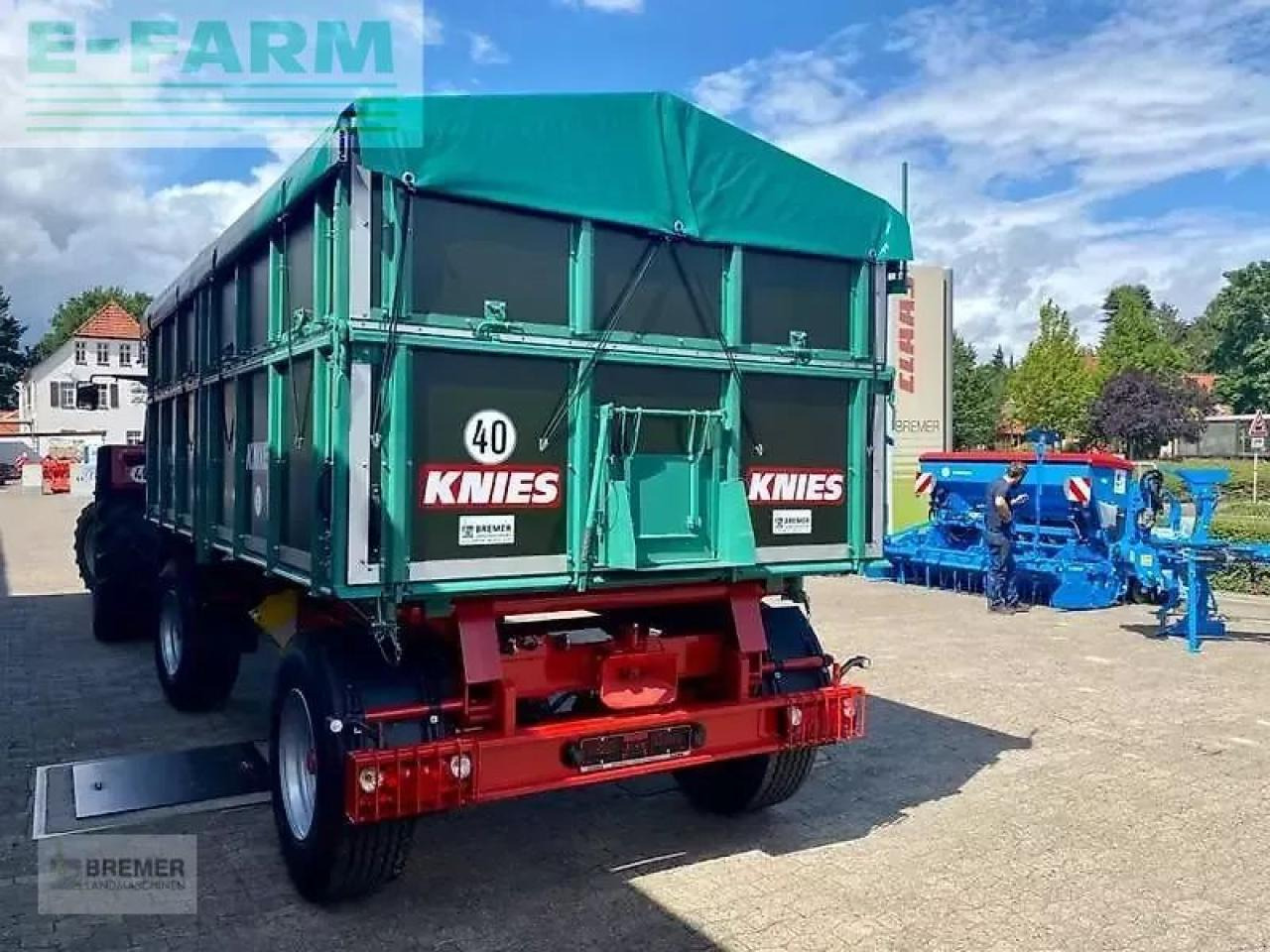 Knies kd 180 - Ανατρεπόμενη ρυμούλκα για τρακτέρ: φωτογραφία 4 Knies kd 180 - Ανατρεπόμενη ρυμούλκα για τρακτέρ: φωτογραφία 4