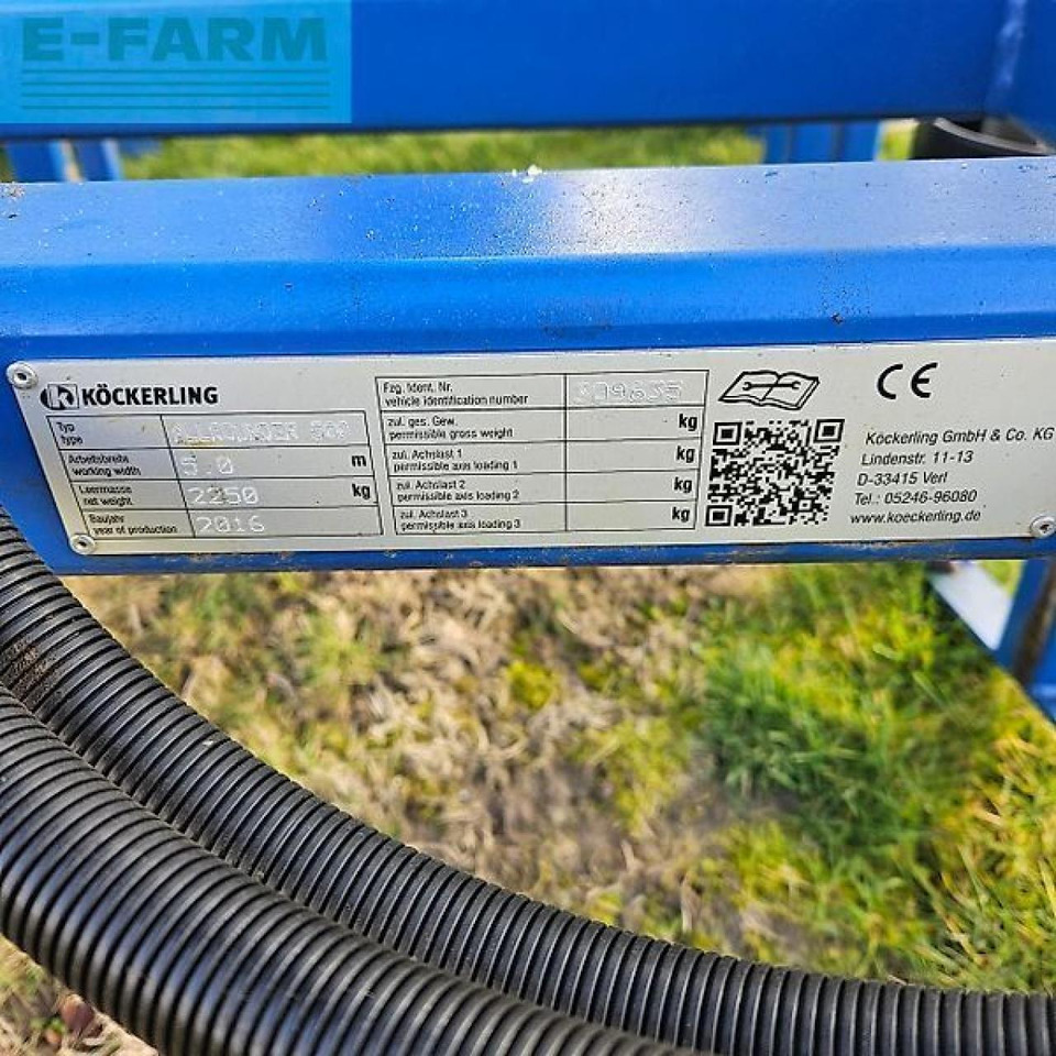 Köckerling allrounder 500 - Καλλιεργητής: φωτογραφία 5 Köckerling allrounder 500 - Καλλιεργητής: φωτογραφία 5