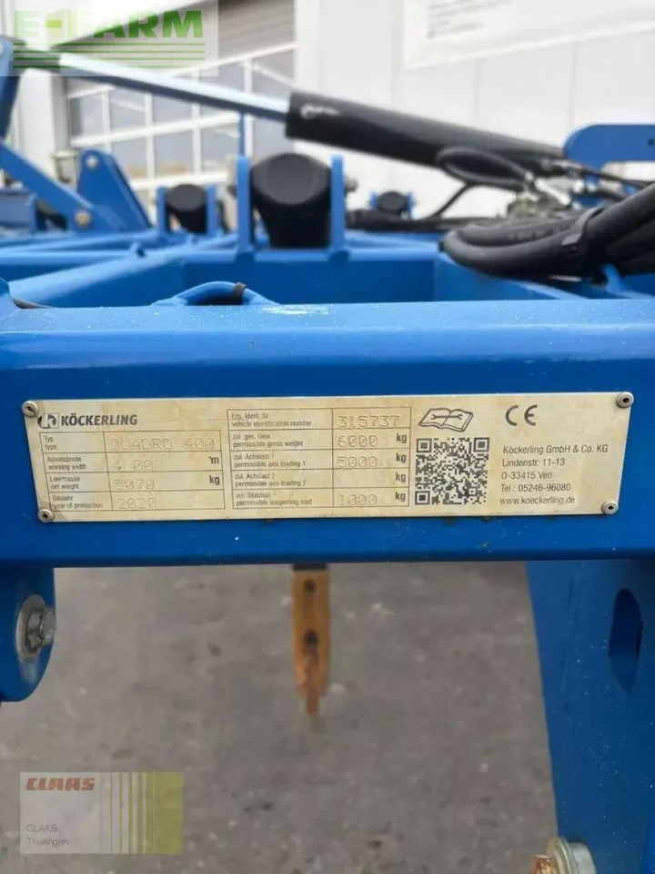 Köckerling quadro 400 - Καλλιεργητής: φωτογραφία 5 Köckerling quadro 400 - Καλλιεργητής: φωτογραφία 5