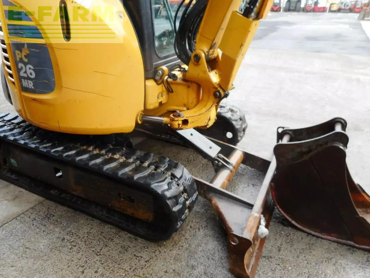 Μίνι εκσκαφέας Komatsu pc 26mr-3 ( 2.710kg ) mit powertilt: φωτογραφία 13