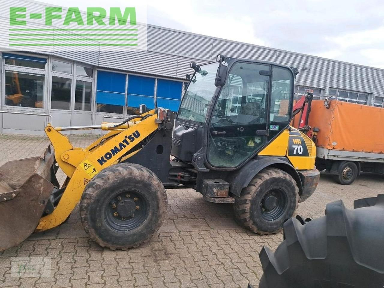 Komatsu wa 70 - Μίνι εκσκαφέας: φωτογραφία 1 Komatsu wa 70 - Μίνι εκσκαφέας: φωτογραφία 1