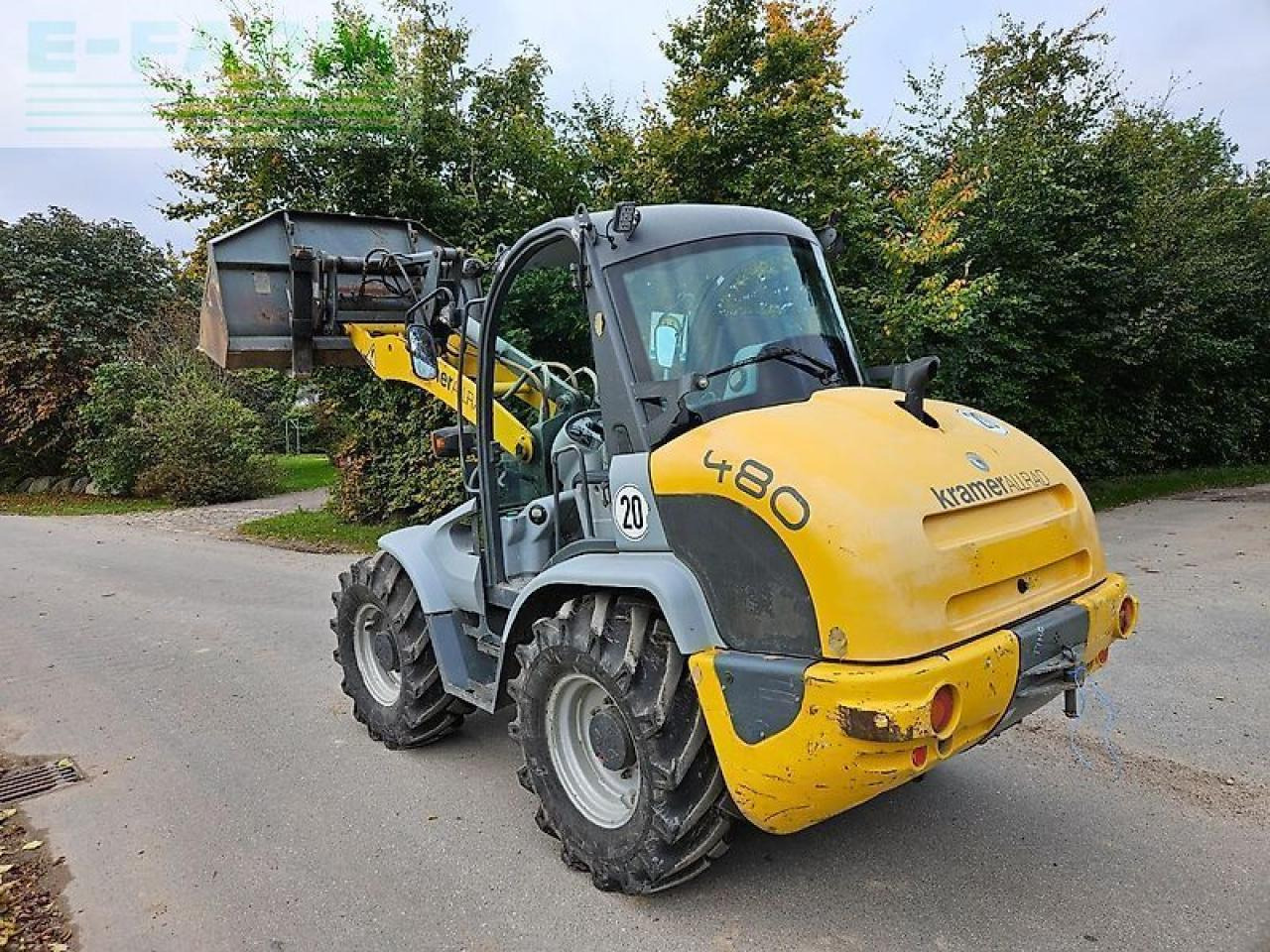 Μίνι εκσκαφέας Kramer 480: φωτογραφία 12