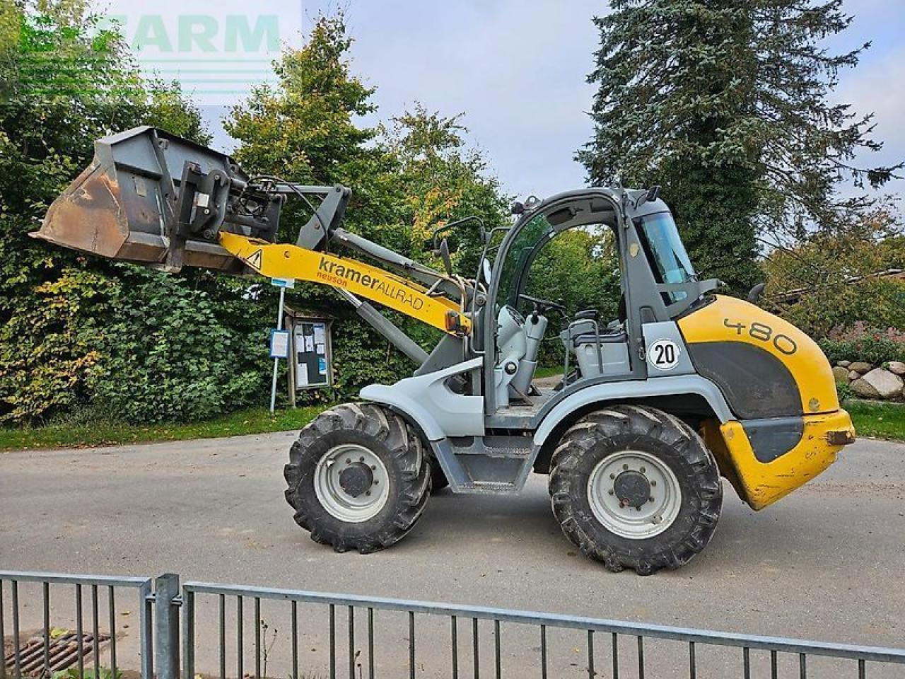 Μίνι εκσκαφέας Kramer 480: φωτογραφία 10