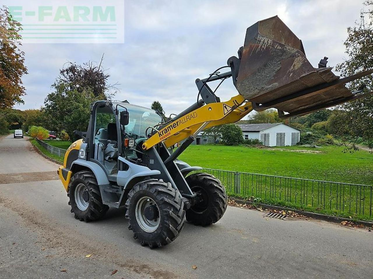 Μίνι εκσκαφέας Kramer 480: φωτογραφία 6